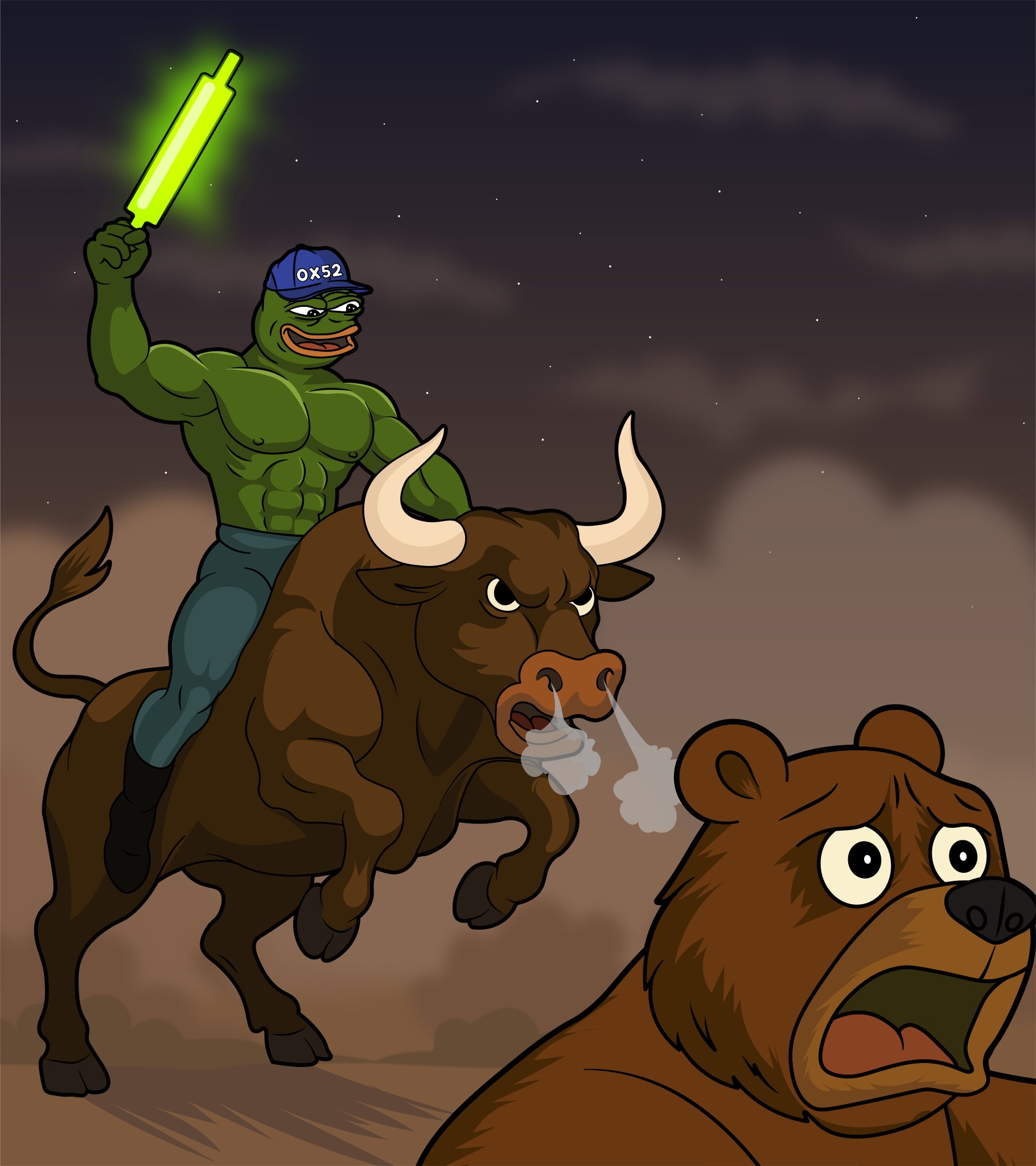 Based Pepe art