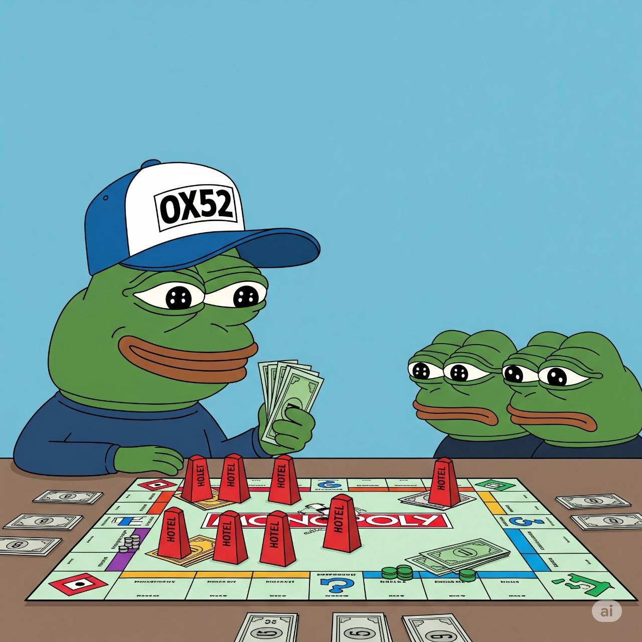 Based Pepe art