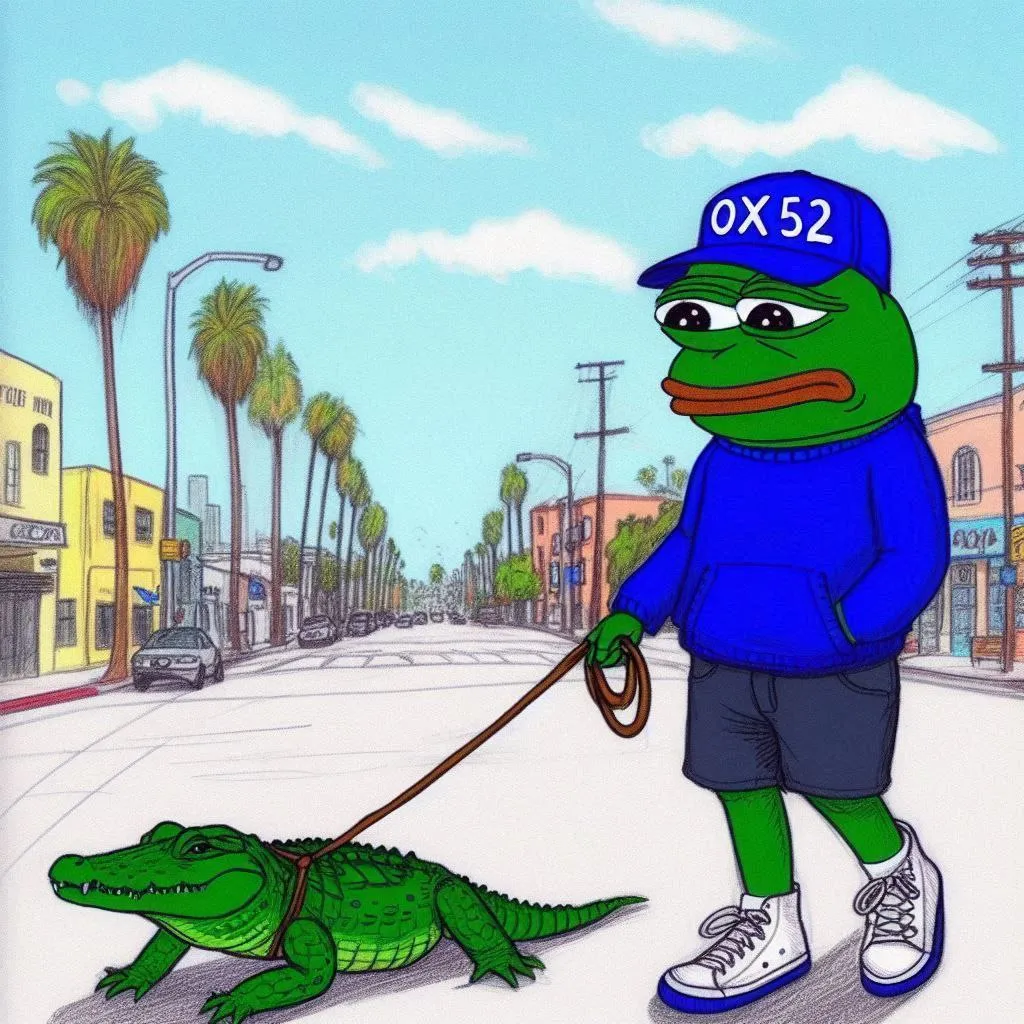 Based Pepe art