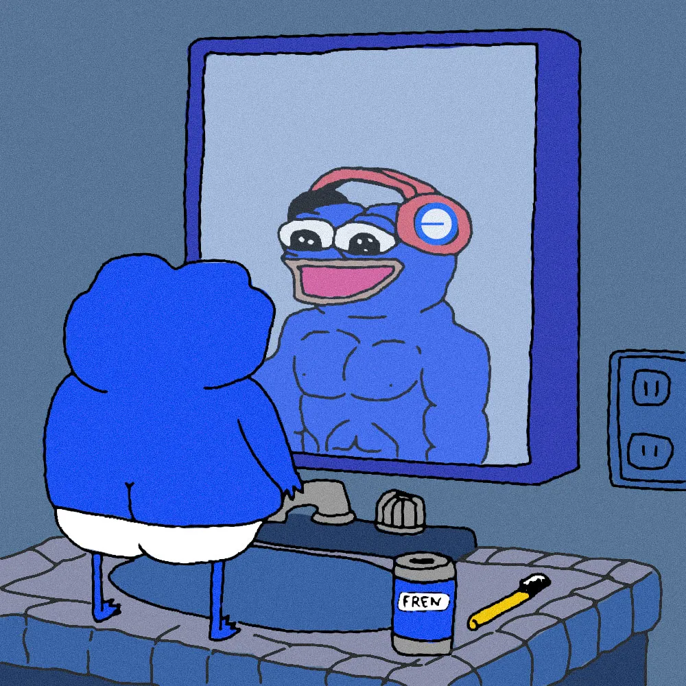 Frens Club art