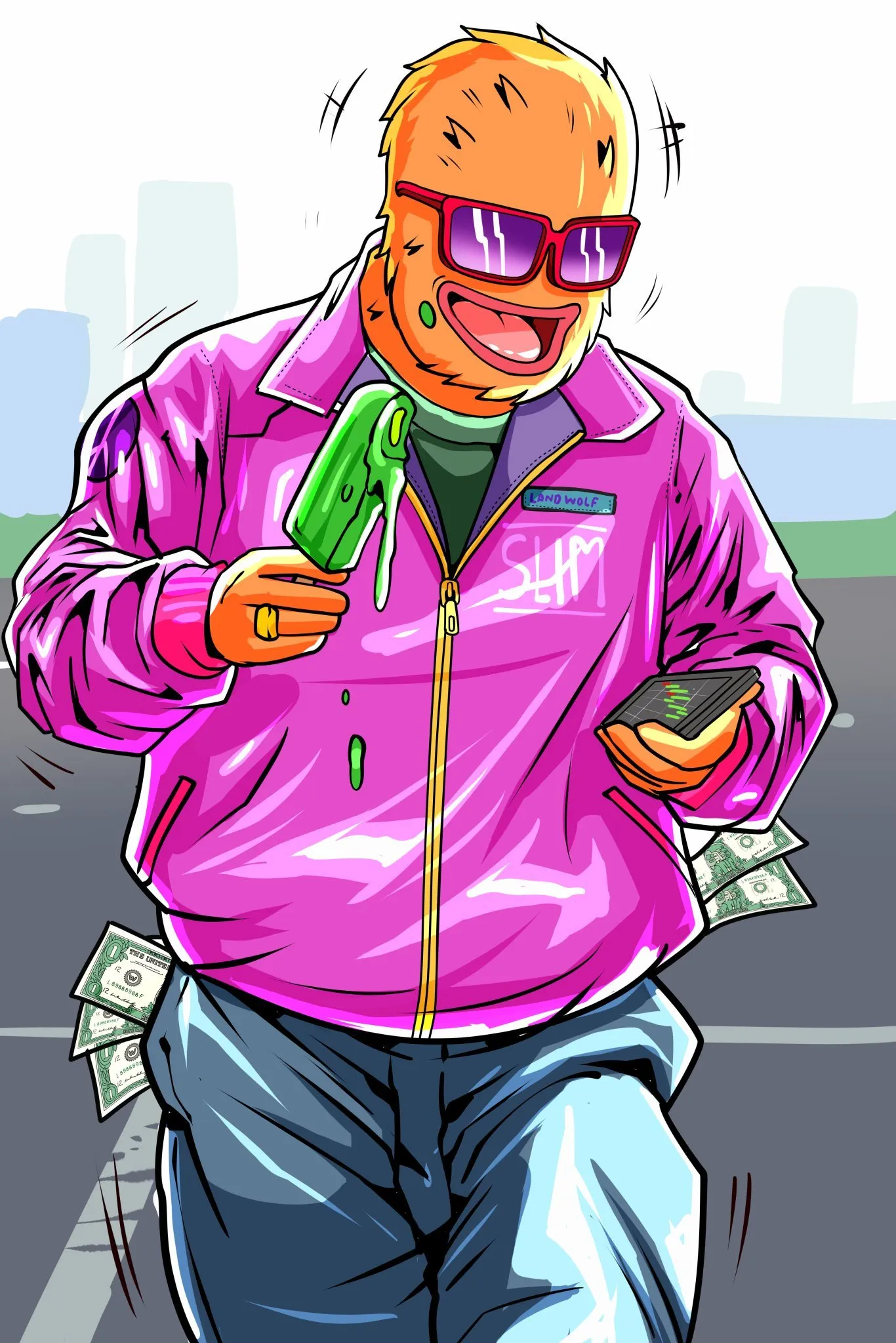 Landwolf art