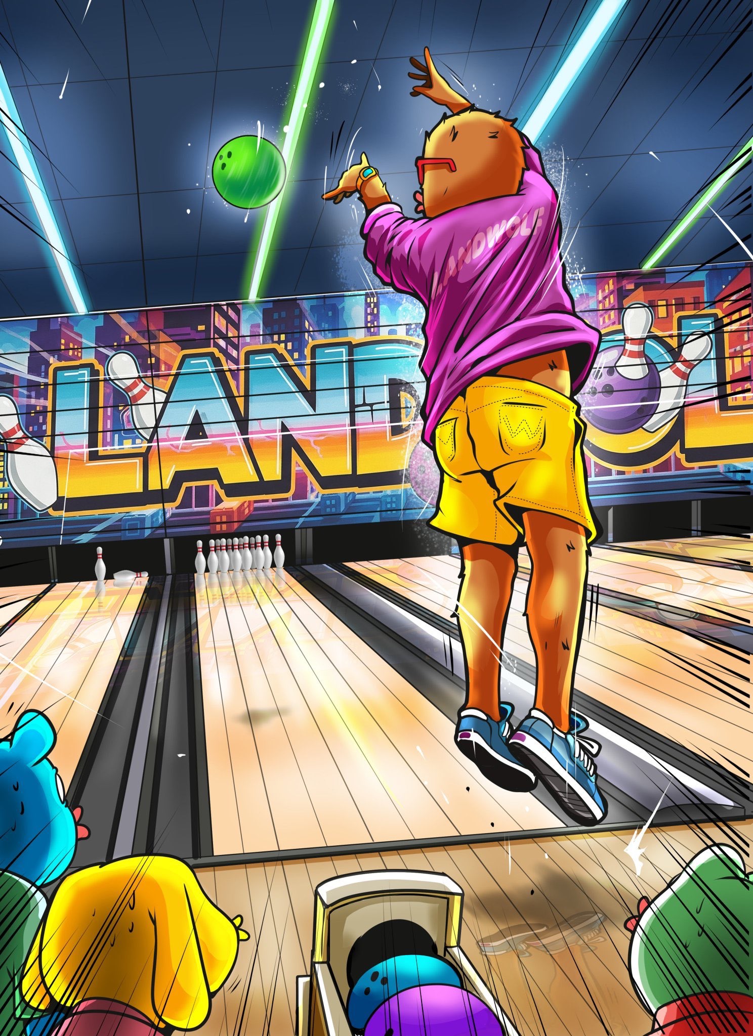 Landwolf art