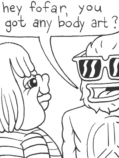 Fofar original drawing
