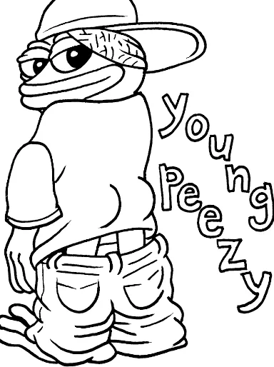 Peezy original drawing