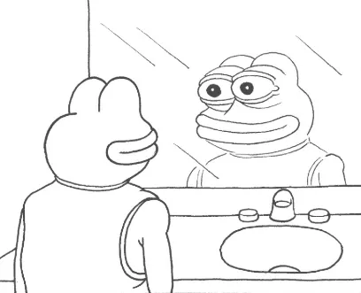 Pepe original drawing