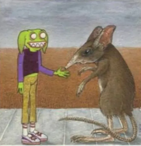Rato the Rat original drawing